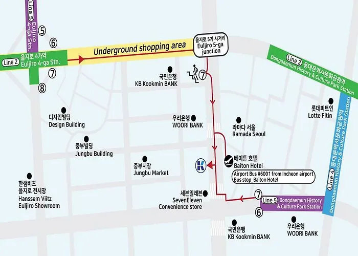 K-guesthouse Dongdaemun1 Hotel 2*